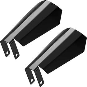 Pbymt 705338332174 Gloss Black Coffin Cut Handguards Hand Guards Compatible For 4.5inch