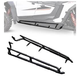 Poki-utv-2406005 Pokiauto Nerf Bars Rock Sliders Side Steps For Polaris Rzr Xp 4 1000 2024 Seaters