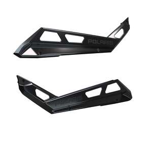 2883760-458 Polaris Matte Black Low Profile Rock Sliders 2020 Pro Premium Rzr Xp