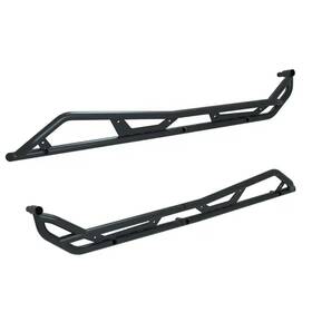 2890397-458 Polaris Matte Black Nerf Bar Rock Sliders Rzr Pro Xp 4