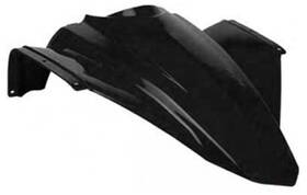 8311-p193200-atv Polisport Front Cover-black For 2007-2008 Yamaha Yfz450 Se Atv
