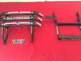 10042rlsl Protech -10042rlsl Yamaha Banshee 350 Atv High Quality Combo Front And Rear Bumper