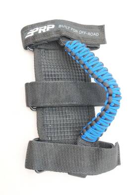 H56-bu Prp Paracord Grab Handle - Black/blue Universal Utv Roll Cage