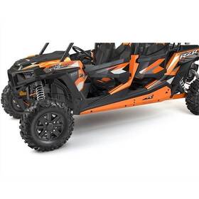2881593-446 Pure Polaris Rzr Low Profile Steel Rock Sliders