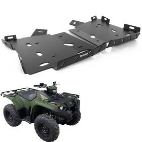 Xihwsgp09-pp Rearace Fit For Yamaha Kodiak 450 2018-2025 Motorcycle Aluminum Footwell Skid Plates