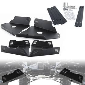 Rearace Xihwsgp14-pp Front And Rear A-arm Guards Skidplates Fit For Honda Pioneer 1000 / 1000-5 22-25
