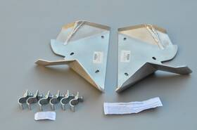 649a4b Ricochet Off-road 649a4 A-arm Cv Boot Guards 2007-2013 Honda Rancher 420 4x4 -m239
