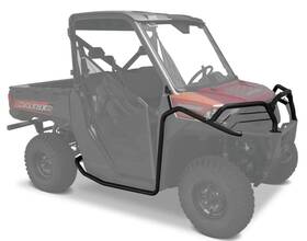 2444.7458.2-s Rival Polaris Ranger 1000 / Xp Eps Front Bumper And Fender Guard Rock Sliders