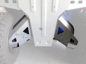 24.7153.1-5 Rival Powersports Alloy A-arm Guards Rear #24.7153.1-5 Fits Yamaha