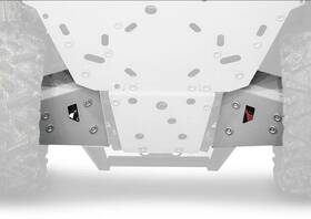 24.7280.1-3 Rival Powersports Alloy A-arm Guards Rear #24.7280.1-3 Can-am Defender