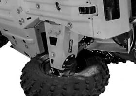24.7438.1-5 Rival Powersports Alloy A-arm Guards Front Polaris Sportsman Touring