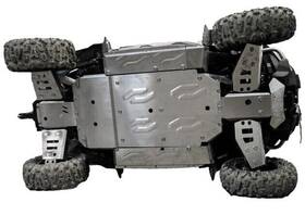 2444.6829.1cp Rival Powersports Alloy Central Skid Plates #2444.6829.1cp Cfmoto
