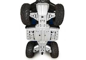 2444.6867.1cp Rival Powersports Alloy Central Skid Plates #2444.6867.1cp Cfmoto