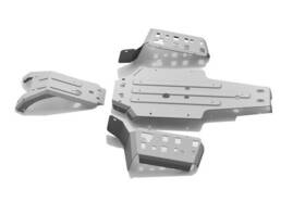 2444.7124.1cp Rival Powersports Alloy Central Skid Plates Fits Yamaha Kodiak 700/grizzly 700