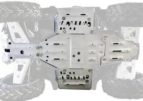 2444.7437.1cp Rival Powersports Alloy Central Skid Plates #2444.7437.1cp Polaris