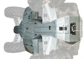 2444.7446.1cp Rival Powersports Alloy Central Skid Plates #2444.7446.1cp Polaris