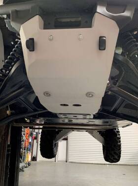 2444.7185.1 Rival Powersports Usa Central Skid Plate Alloy