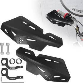 Phas-10-7a-fr Rutu Dirt Bike Handguards 7/8 Inch 22mm Motorcycle With Cnc Black