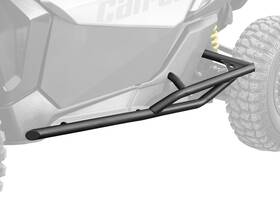 Nb-ca-x3-00 Superatv.com Tree Kicker Nerf Bars For Can-am Maverick X3 64 Inch Models - Black