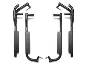 Nb-ca-defmax-00 Superatv Heavy Duty Nerf Bars For Can-am Defender Max Hd7/8/9/10