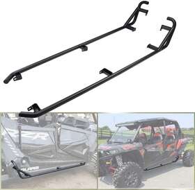 Turbo-4 Suvauto Suc418 Nerf Bars Rock Sliders For 2014-2023 Polaris Rzr Xp4 900/1000/turbo-4 Door Black