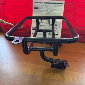 99950-70404 Suzuki Rear Cooler Rack Grab Bar For Atv Lt-z400 Black Used With Hardware Fuel Oem