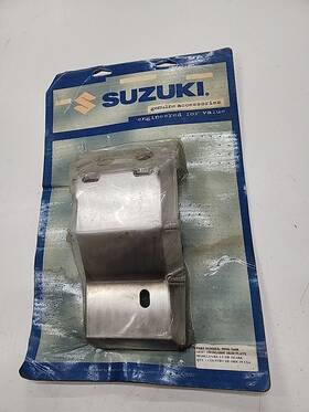 99950-70408 Suzuki Lt-250 Ozark Swing Arm Skid Plate Oem #99950-70408