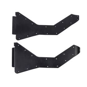 188-296-00016a59-16591d Tusk Quiet-glide Utv Rear Trailing Arm Guards Black For Arctic Cat Wildcat Xx