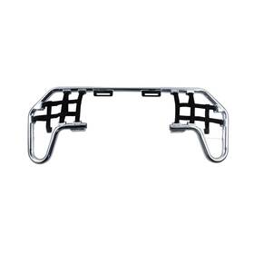19-22028067-0f0c62 Tusk Comp Series Nerf Bars Silver With Black Webbing For Honda Trx 400ex 1999-08