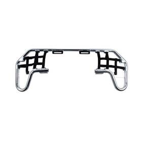 19-2210 Tusk Comp Series Nerf Bars Silver With Black Webbing