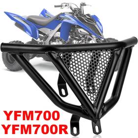 Mallb148ya137oo1zb Twom Front Bumper Grab Bar Black For Yamaha Raptor Yfm 700 700r 2006-2024