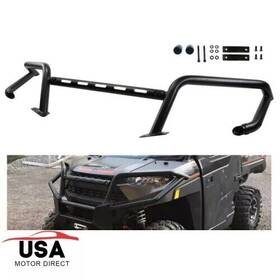 Ot00821 Usmotor Front Upper Brushguard Bumper Compatible With 18-23 Polaris Ranger Xp 1000 Crew