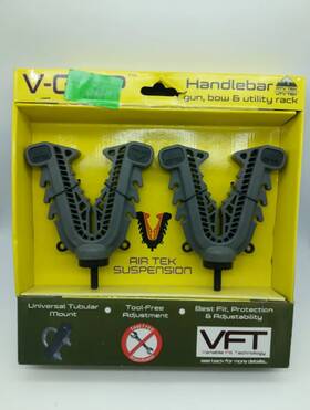 Vft 45-2634 Atv Tek V-grip Single Gun Bar Mount Utv Vfgh
