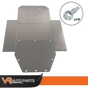 Zp-03rpc7101agy Vr Auto Parts Fit For 2008-2014 Polaris Rzr Rzr-s Xc 3/16 Inch Aluminum Skid Plate Heavy Duty