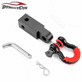 Dy-70304017 Weisen 2 Inch Trailer Hitch Receiver With 3/4 D Ring Shackle For Polaris Rzr Xp 1000