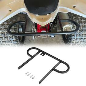 8030600 Wsays For 2008-2013 Yamaha Raptor 125 250 Atv Steel Rear Wide Grab Bar Bumper