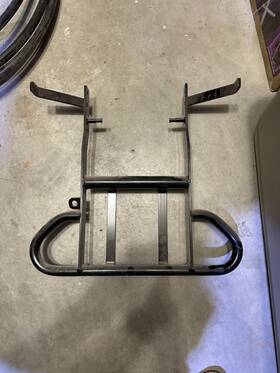 Cre208-hgb Xfr - Extreme Fabrication Racing Yamaha Raptor 700 700r 2006-20 Grab Bar Cooler Rack Gloss Black