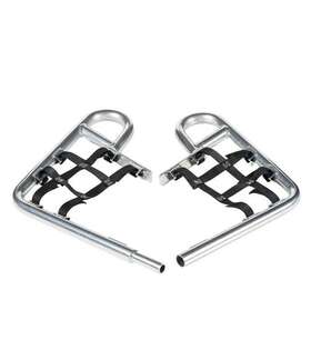 Nbe102 Xfr - Extreme Fabrication Racing Comp Aluminum Nerf Bars Honda Trx250r Trx 250r 1988 89