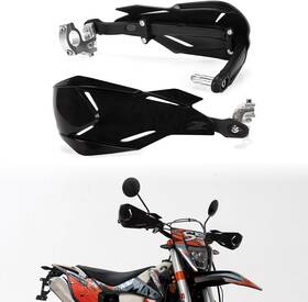 151400016 Xingwu Xignwu Universal Dirt Bike Handguards With 7/8 22mm And 1 1/8 28mm Black