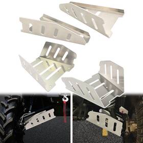 Fb019hwsgp05 Xitomer Fit For Polaris Ranger Xp 900 13-19 Aluminum Front&rear A-arm Skid Plates Guards