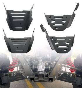 Mrhwsgp03 Xitomer Fit For Honda Pioneer 700/700-4 2017-2025 Aluminum Front And Rear A-arm Skidplates