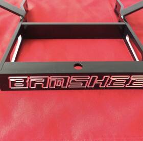 1042rlsl Yamaha -1042rlsl Banshee350 Atv Billet Grab Bar Black Fits All Years Made In Us