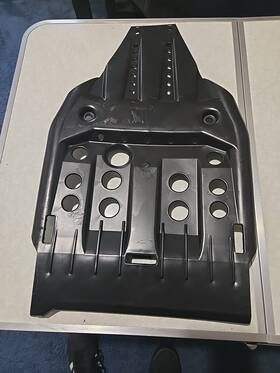 1pe-f1471-00-00 Yamaha Raptor 700 Plastic Skid Plate Protector Engine