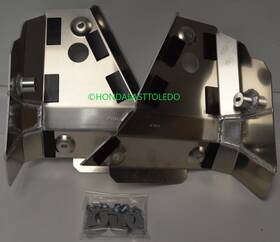 2bg-f31a0-v0-00 Yamaha Front Skid Plates 2014-2025 Grizzly 700 Eps Le Se