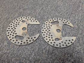Yamaha 3gd-2515a-10-00 Left And Right Rear Wheel Rings Used Oem 3gd-2514a-10-00
