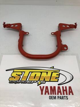 Bw2-f845r-10-00 Yamaha Oem Yfz450r Rear Grab Bar Bumper 2009-2024 09-24 Yfz 450r Stock Orange Se