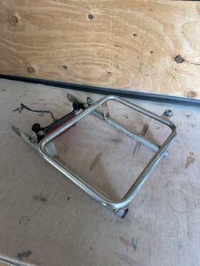 Cre202 Yamaha 1987-04 Warrior 350 Atv Six Pack Grab Bar Cooler Rack