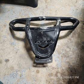 Gyt-1s314-10-bk Yamaha Used 2006 - 2023 Raptor 700 Yfm R Se Black Gytr Front Grab Bar Bumper