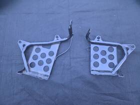 Yamaha Prep000006127 Nerf Bars For Banshee 350 Heel Guards Footrest Stand Powder Coated Black