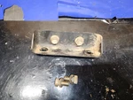 02-03 Polaris Sportsman Lower Left Transmission Mount & Bolts Oem 5245524-067. Fixed Price $13.95.
